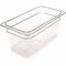 Carlisle Foodservice StorPlus Polycarbonate Food Pan, 5.7 qt, 6.88 x 12.75 x 6, Clear, Plastic 3066207 - alternate 1